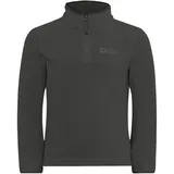 Jack Wolfskin Taunus Fleece Mit Halbem Reißverschluss - Granite Black - 128 cm