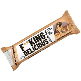 ALL NUTRITION Fitking Delicious Snack Bar, 40g - Peanut Caramel