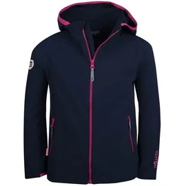 TROLLKIDS Kvalvika Jacke - Navy / Magenta - 140 cm