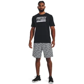 Under Armour Protect This House T-Shirt Herren 001 black/white M