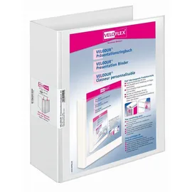 Veloflex Präsentationordner DIN A4 60 mm Weiß 2 St.