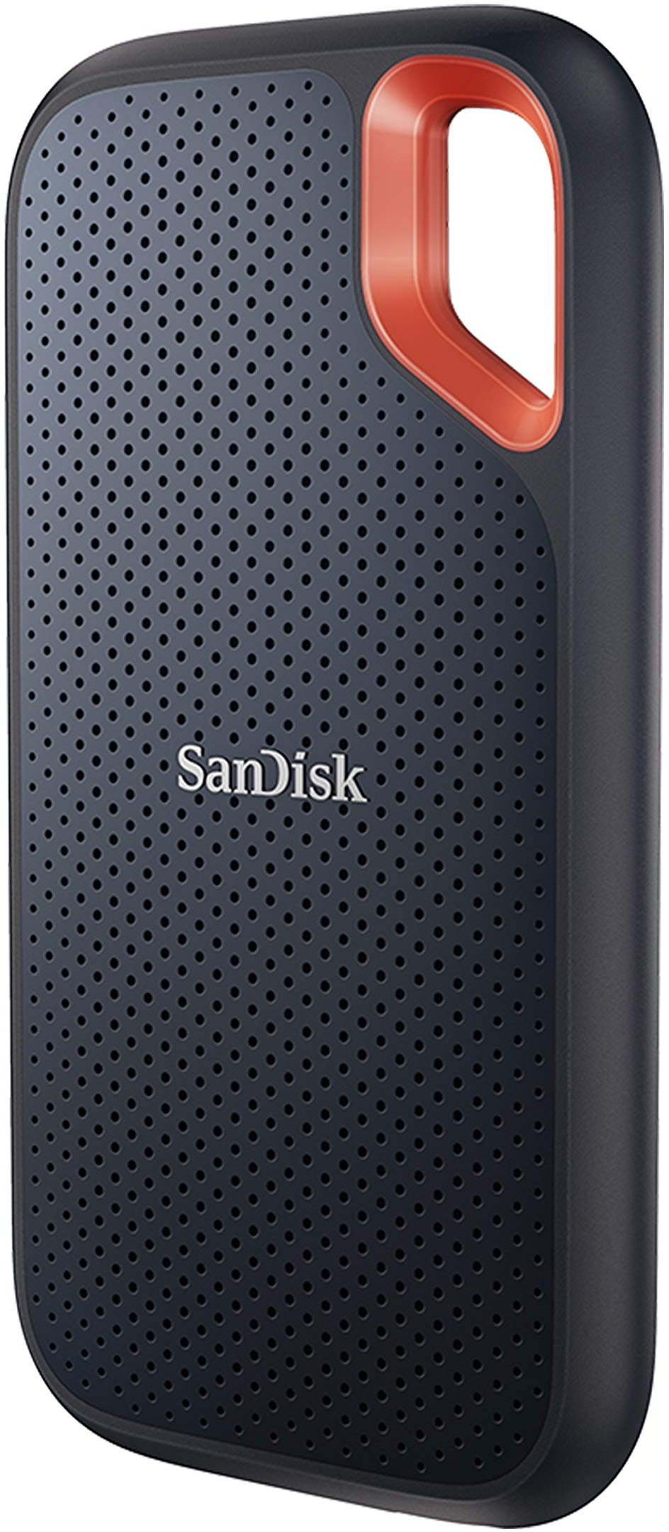 SanDisk Extreme Portable SSD 2 TB (tragbare NVMe SSD, USB-C, bis zu 1.050 MB/s Lesegeschwindigkeit und 1.000 MB/s Schreibgeschwindigkeit, wasser- und staubbeständig) Schwarz