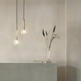 nuura aps Miira 1 Pendelleuchte Large Brass/Optic Clear - Wohnzimmer - 20