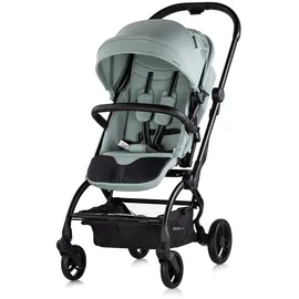 Chipolino Kinderwagen Revolut, Sitz 360 Grad drehbar, verstellbar, EVA-Reifen grün