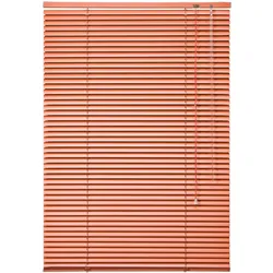 Liedeco Jalousie »Aluminium-Jalousie«, (1 St.), Aluminium Liedeco terrakotta 130 cm