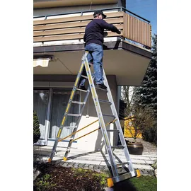 Layher Allzweckleiter Topic 1040 3 x 12 Sprossen