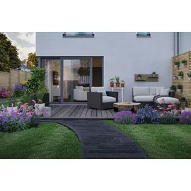 Paulmann 71193 Solar-Lichtschlauch 2,8 W Warmweiß Schwarz