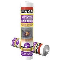 Soudal Kamin + Ofen 310ml schwarz, 118606