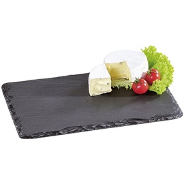 KESPER Servierplatte Schiefer Schwarz,