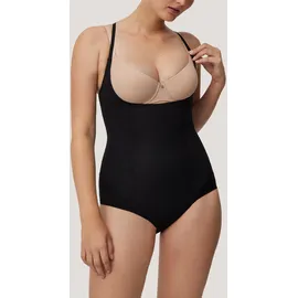 Ysabel Mora Shaping-Body YSABEL MORA, Damen, Gr. L, N-Gr, schwarz, Single Jersey, Obermaterial: 86% Baumwolle, 14% Elasthan, eng, Bodys, mittlerer Form-Effekt, atmungsaktiv, Baumwollmix, elastisch