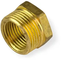 GENERAL FITTINGS Messing Fitting Reduzierstück 1/2" IG auf 1 1/2" AG Reduzierung