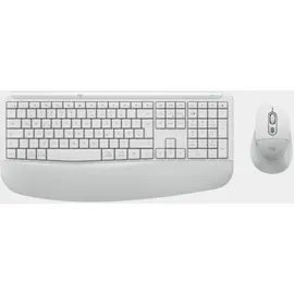 Logitech Signature Comfort Plus Combo MK880 Grauweiß