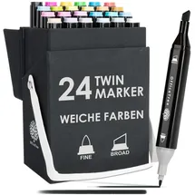 OfficeTree Marker 24 St. mehrfarbig