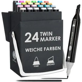 OfficeTree Marker 24 St. mehrfarbig