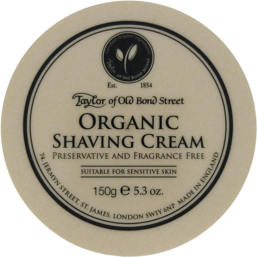 Taylor of Old Bond Street Organic Shaving Cream Rasur 150 g Herren 