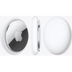 Apple Ortungstracker MX532ZM/A Schlüsselanhänger AirTag 1- Pack, weiß/silber