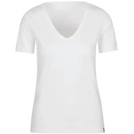 TRIGEMA Damen, V-Shirt aus Baumwolle/Elastan - XL