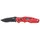 4k5 tools TK 100 DropPoint Knife Rot, Schwarz
