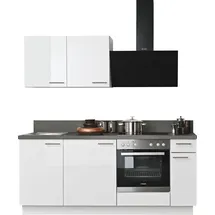 kochstation Küchenzeile KS-Scafa 200 cm weiß