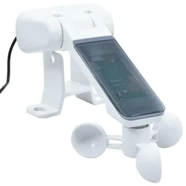vidaXL Markise Automatisch mit LED & Windsensor 3x2,5 cm Anthrazit - Grau