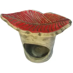 Duftlampe Rotes Herbstblatt