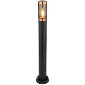 GLOBO Stehlampe 1x E27 schwarz