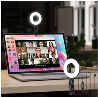Mojimdo LED Ringlicht für Handy und Laptop, Selfie Licht