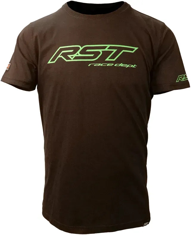 RST Race Dept Logo T-Shirt - Neongrün - XL