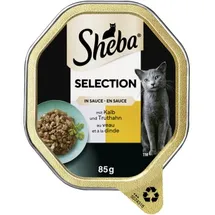 Sheba Selection in Sauce Kalb und Truthahn 22 x 85 g