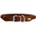 Hunter Round & Soft Elk Hundehalsband Cognac M-L