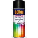 Kwasny belton spectRAL Lackspray RAL 9005 tiefschwarz, seidenglänzend, 400 ml - Profi-Qualität