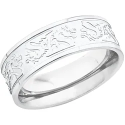 amor Ring Herrenschmuck   Weiss Herren 