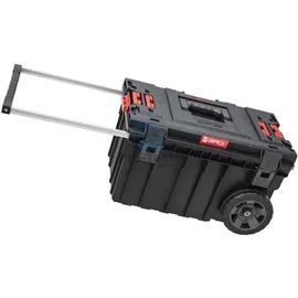 QBRICK System ONE Trolley Vario stapelbar 605 x 405 x 345 mm 44 l IP66 mit Laufrädern auf Metallachse