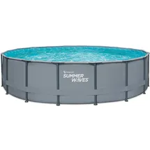 Summer Waves Elite Frame Pool 549 x 132 cm Anthrazit
