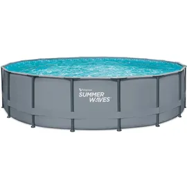Summer Waves Elite Frame Pool 549 x 132 cm Anthrazit