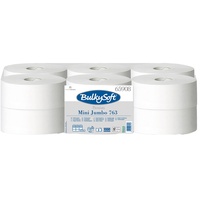 BulkySoft® premium mini Jumbo Toilettenpapier 145m 100 % Zellstoff