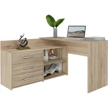 Top e shop Eckschreibtisch Dany Eiche