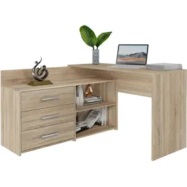 Top e shop Eckschreibtisch Dany Eiche