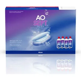 Aosept Plus Peroxid-Lösung 4 x 360 ml