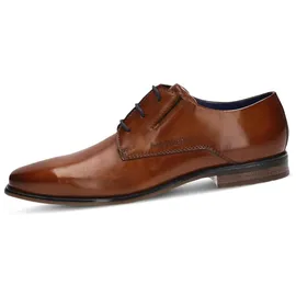 Bugatti Herren Businessschuhe, Männer Business Schnürer,Anzugschuhe,Derby schnürung,Office,büro,Freizeit,Schnuerschuhe,Cognac (6300),45 EU / 10 UK