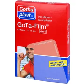 Gothaplast Verbandpflasterfabrik GmbH Gota Film steril 5 x 7,2 cm 5 St.