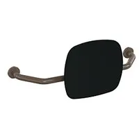 Hewi 801 Rückenstütze 801.51.917384 Wandabstand 230mm, Lehne tiefschwarz, umbra