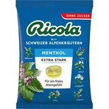 Ricola o.Z.Beutel Menthol Extra Stark Bonbons