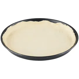 APS Pizzaform rund Ø 28/26,3 x 2,5 cm - Pizzablech aus Blaublech, zum professionellen Pizzabacken