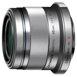 Olympus MFT 45mm F/1.8 silber M.Zuiko Digital | ✔️  5 Jahre kostenlose Garantie