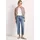 STREET ONE Loose-fit-Jeans Middle Waist Wide Leg Jeans, im Loose Fit mid Blue random wash), 32