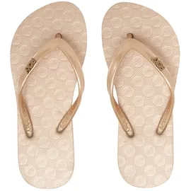 Roxy Sandale ROXY "Viva", Mädchen, Gr. 3,5(3,5), beige (gold), Synthetik, Schuhe Sandale