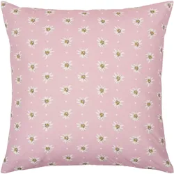 pad Vais Kissenhülle Kissenbezug 50 x 50cm Edelweiß rose