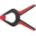 TOOLCRAFT Federzwinge Kunststoff 115 mm schwarz