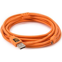 TETHER TOOLS USB 2.0/USB Mini-B Kabel 4.5m orange